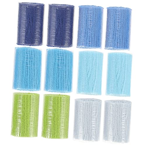 TOPPERFUN 12stücke Häkelspule Garn Zum Häkeln Für Teppiche Acrylfasergarn Für DIY-projekte Knüpfgarn Für Heimtextilien Für Heimwerkerarbeiten Teppichherstellungsset Mit Versorgung TOPPERFUN 12stücke Häkelspule Garn Zum Häkeln Für Teppiche Acrylfasergarn Für DIY-projekte Knüpfgarn Für Heimtextilien Für Heimwerkerarbeiten Teppichherstellungsset Mit Versorgung von TOPPERFUN