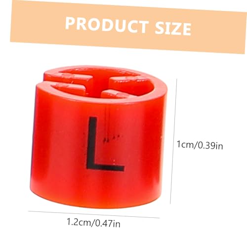 TOPPERFUN 180 Stck Teiliges Kleiderbügel Größenringe aus Robustem Kunststoff Langlebige Größenmarker für Kleiderbügel und Hosenbügel Einfache Anbringung für Bekleidungsgeschäfte und TOPPERFUN 180 Stck Teiliges Kleiderbügel Größenringe aus Robustem Kunststoff Langlebige Größenmarker für Kleiderbügel und Hosenbügel Einfache Anbringung für Bekleidungsgeschäfte und von TOPPERFUN