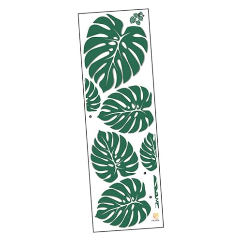 TOPPERFUN 1Blatt Monstera Wandtattoo Selbstklebend Tropische Pflanzen Wandaufkleber für Korridore Schlafzimmer Wohnzimmer für Verschiedene Oberflächen TOPPERFUN 1Blatt Monstera Wandtattoo Selbstklebend Tropische Pflanzen Wandaufkleber für Korridore Schlafzimmer Wohnzimmer für Verschiedene Oberflächen von TOPPERFUN