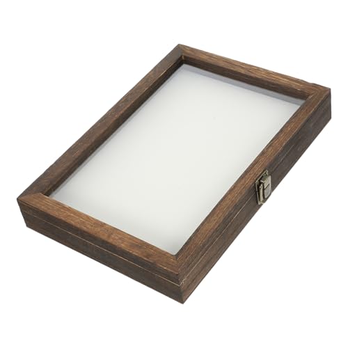 TOPPERFUN 1Satz Insektenvitrine aus Holz und Wandmontierte Präsentationsbox für Schmetterlinge Trockenblumen und Kleine Sammlerstücke mit Deckel für Einfache Sichtbarkeit TOPPERFUN 1Satz Insektenvitrine aus Holz und Wandmontierte Präsentationsbox für Schmetterlinge Trockenblumen und Kleine Sammlerstücke mit Deckel für Einfache Sichtbarkeit von TOPPERFUN
