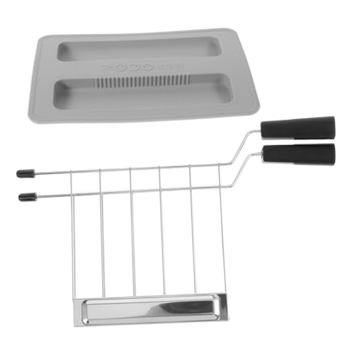 TOPPERFUN 1Satz Toaster Abdeckung für Sandwich Clip Toaster Teiliges mit Grauem und Schwarzem Toasterschutz für Frühstücksbereiter Langlebig von TOPPERFUN