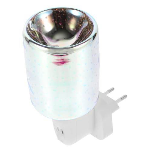 TOPPERFUN Aromatherapie Lampenheizung, Plug in Aromatherapie-Aromatherapielampe mit ätherischen Ölen, Kerzenheizung Duftwachsheizung, elektrische Aromatherapieheizung für den Haushalt, Glasmaterial von TOPPERFUN