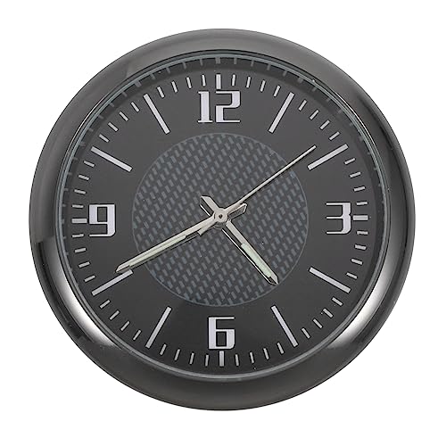 TOPPERFUN 1Stk Auto Uhr Autouhr für Armaturenbrett Digitaluhr digitaler Strich Auto-Dash-Uhren Uhr für LKW-Armaturenbrett Stock selbstklebende Uhr Quarzuhr Miniatur Anschauen Auto-Stick Glas von TOPPERFUN