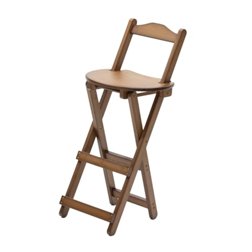 TOPPERFUN 1Stück Faltbarer Hochstuhl Aus Tragbarer Barhocker Für Zuhause Restaurant Kompakte Robustes Design Für Langlebige Nutzung von TOPPERFUN