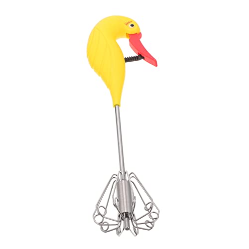 TOPPERFUN 1Stück Halbautomatischer Ei Mixer Aus Handlicher Schneebesen Für Eiern Sahne Und Teig Gelber Verpackt TOPPERFUN 1Stück Halbautomatischer Ei Mixer Aus Handlicher Schneebesen Für Eiern Sahne Und Teig Gelber Verpackt von TOPPERFUN