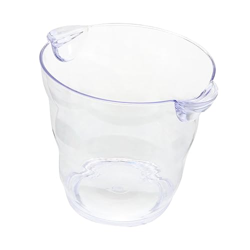 TOPPERFUN 1Stück Transparenter Champagner Eiskühler Stabiler Eimer für Weinflaschen Accessoire für Partys und Buffets Hochwertiges Material Design Vielseitig Einsetzbar TOPPERFUN 1Stück Transparenter Champagner Eiskühler Stabiler Eimer für Weinflaschen Accessoire für Partys und Buffets Hochwertiges Material Design Vielseitig Einsetzbar von TOPPERFUN