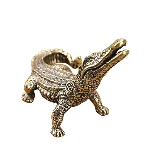 TOPPERFUN 1stk Krokodil-Ornamente Wandpaneel Aus Metallgitter Mikrospielzeug Realistisches Alligatorspielzeug Action-Figuren-Spielzeug Reichtum Glücksfigur Tier Mini Charme Messing TOPPERFUN 1stk Krokodil-Ornamente Wandpaneel Aus Metallgitter Mikrospielzeug Realistisches Alligatorspielzeug Action-Figuren-Spielzeug Reichtum Glücksfigur Tier Mini Charme Messing von TOPPERFUN