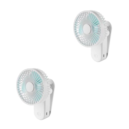 TOPPERFUN 2 Sätze Mini-lüfter Magnetlüfter Wiederaufladbarer Lüfter Sommergeschenk Schreibtisch-clip-lüfter Usb Ladelüfter Clip-on-lüfter Magnetischer Lüfter Abs Weiß TOPPERFUN 2 Sätze Mini-lüfter Magnetlüfter Wiederaufladbarer Lüfter Sommergeschenk Schreibtisch-clip-lüfter Usb Ladelüfter Clip-on-lüfter Magnetischer Lüfter Abs Weiß von TOPPERFUN