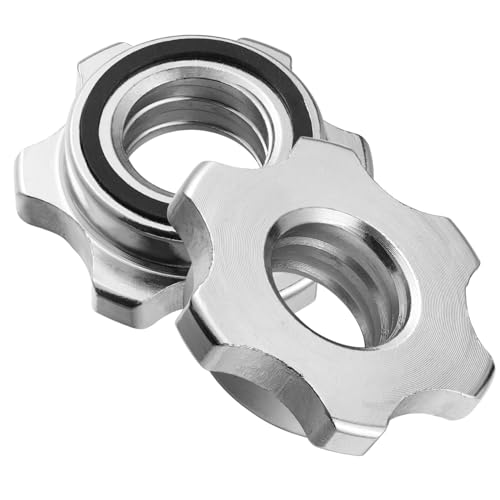 TOPPERFUN 2 Stück Anti Rutsch Mutternschlüssel Übungskragen Für Sechskant Spin Hanteln Im Innendurchmesser Muttern Zum Umwandeln Von Trainingsgriffen Fitnessstudio Langhantelkragen TOPPERFUN 2 Stück Anti Rutsch Mutternschlüssel Übungskragen Für Sechskant Spin Hanteln Im Innendurchmesser Muttern Zum Umwandeln Von Trainingsgriffen Fitnessstudio Langhantelkragen von TOPPERFUN