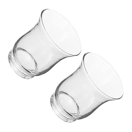 TOPPERFUN 2 Stück Aromatherapie Kerzenbecher Transparente Kerzenhalter für Teelichter und Votivkerzen für Kreative Dekoration und Hochzeitsarrangements TOPPERFUN 2 Stück Aromatherapie Kerzenbecher Transparente Kerzenhalter für Teelichter und Votivkerzen für Kreative Dekoration und Hochzeitsarrangements von TOPPERFUN