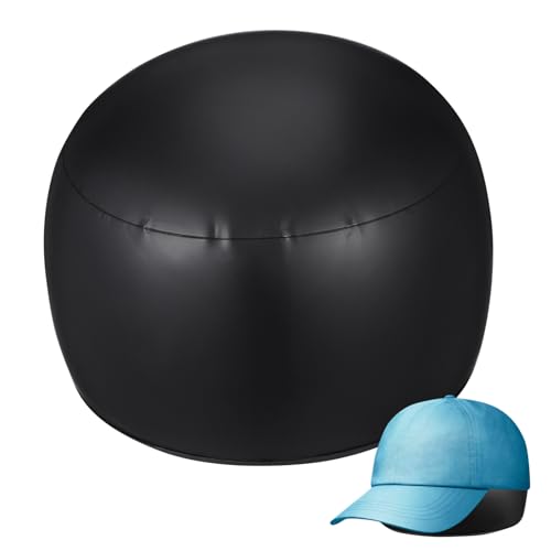 TOPPERFUN 2 Stück Aufblasbarer Hutständer aus PVC Baseballmützen Organizer und Halterung Stabiler Tragbarer Hut Organizer für Schrank Tisch und Einzelhandel Schwarz TOPPERFUN 2 Stück Aufblasbarer Hutständer aus PVC Baseballmützen Organizer und Halterung Stabiler Tragbarer Hut Organizer für Schrank Tisch und Einzelhandel Schwarz von TOPPERFUN