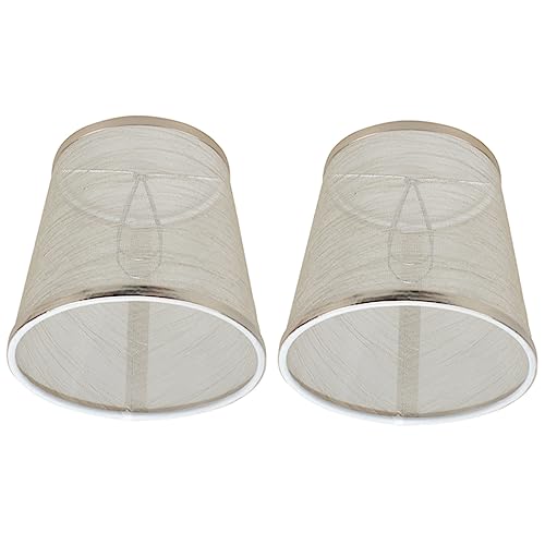 TOPPERFUN 2 Stück Clip Lampenschirm aus Polyester für Tischlampen Vielseitig Einsetzbar für Haushalt und Hotels Robust und Dekorativ TOPPERFUN 2 Stück Clip Lampenschirm aus Polyester für Tischlampen Vielseitig Einsetzbar für Haushalt und Hotels Robust und Dekorativ von TOPPERFUN