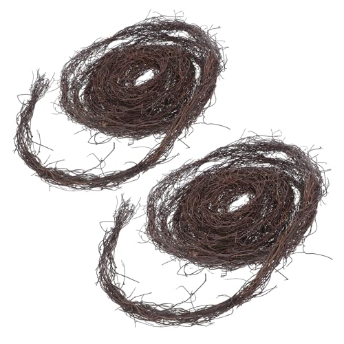 TOPPERFUN 2 Stück DIY Natur Rattan Girlande Zweig Reben Zweig für Home Decor Hochzeit Party Weihnachtskränze Haustür Vase Wandbehang Dekorationen 4,6 m TOPPERFUN 2 Stück DIY Natur Rattan Girlande Zweig Reben Zweig für Home Decor Hochzeit Party Weihnachtskränze Haustür Vase Wandbehang Dekorationen 4,6 m von TOPPERFUN