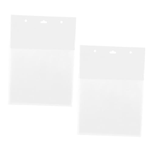TOPPERFUN 2stücke Wand Datei-Organizer Transparente Hänge-Ordner Für Dokumente Multifunktionale Wandablage Für Büro Badezimmer Und Zuhause Einfache Montage Platzsparend von TOPPERFUN