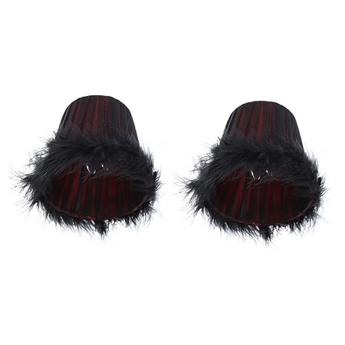 TOPPERFUN 2 Stück Dekorative Lampenschirme für Wand und Deckenleuchten Lampe Stilvolle Lampe für Schlafzimmer Wohnzimmer Hotel und Schwarz Rot TOPPERFUN 2 Stück Dekorative Lampenschirme für Wand und Deckenleuchten Lampe Stilvolle Lampe für Schlafzimmer Wohnzimmer Hotel und Schwarz Rot von TOPPERFUN