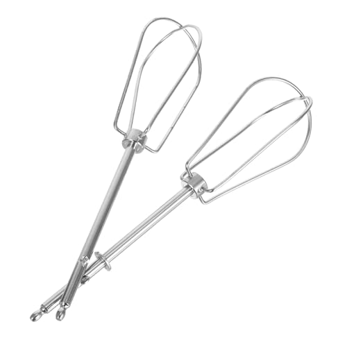 TOPPERFUN 2 Stück Edelstahl Rührstäbe Mixer Zubehör Ersatzteile für Handmixer Langlebig Leicht zu Reinigen Vielseitig für Teig Sahne Saucen Kompatibel mit Elektrischem Wiederverwendbar TOPPERFUN 2 Stück Edelstahl Rührstäbe Mixer Zubehör Ersatzteile für Handmixer Langlebig Leicht zu Reinigen Vielseitig für Teig Sahne Saucen Kompatibel mit Elektrischem Wiederverwendbar von TOPPERFUN