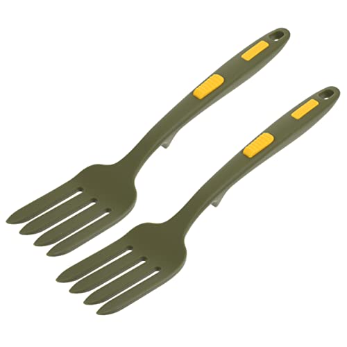 TOPPERFUN 2 Stück Ergonomische Silikon Gabeln Praktische Kochgabel für und Pasta Leicht und Handlich für Küche und Hitzebeständig TOPPERFUN 2 Stück Ergonomische Silikon Gabeln Praktische Kochgabel für und Pasta Leicht und Handlich für Küche und Hitzebeständig von TOPPERFUN