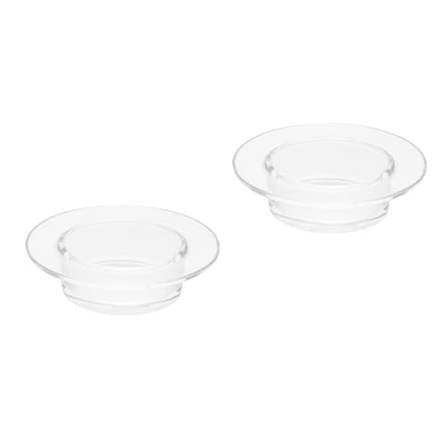 TOPPERFUN 2 Stück Ersatz-Ölwärmerschale 4 6 Zoll Transparente Glas-Schmelzschale Für Ätherische Öle Ersatztellerschale Für Wachslampen Für Zuhause Und Büro TOPPERFUN 2 Stück Ersatz-Ölwärmerschale 4 6 Zoll Transparente Glas-Schmelzschale Für Ätherische Öle Ersatztellerschale Für Wachslampen Für Zuhause Und Büro von TOPPERFUN