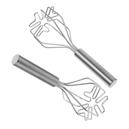 TOPPERFUN 2 Stück Kartoffelstampfer Kartoffeln Kartoffelpresse Avocado Smasher Fleischstampfer Fotostampfer Bohnenstampfer Hackfleisch Zerkleinerer Werkzeug Avocadostampfer Für von TOPPERFUN