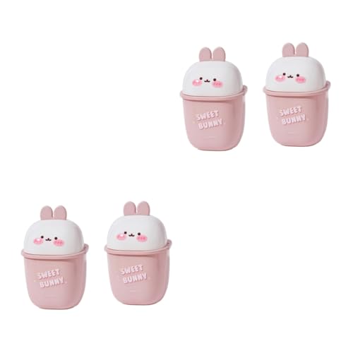 TOPPERFUN 2 Stück Karton Mülleimer Mini Abfalleimer für Schreibtisch Süßer Tragbarer Tischabfallbehälter mit Deckel Rosa und Weiß für Küche Wohnzimmer Büro und Schlafzimmer TOPPERFUN 2 Stück Karton Mülleimer Mini Abfalleimer für Schreibtisch Süßer Tragbarer Tischabfallbehälter mit Deckel Rosa und Weiß für Küche Wohnzimmer Büro und Schlafzimmer von TOPPERFUN