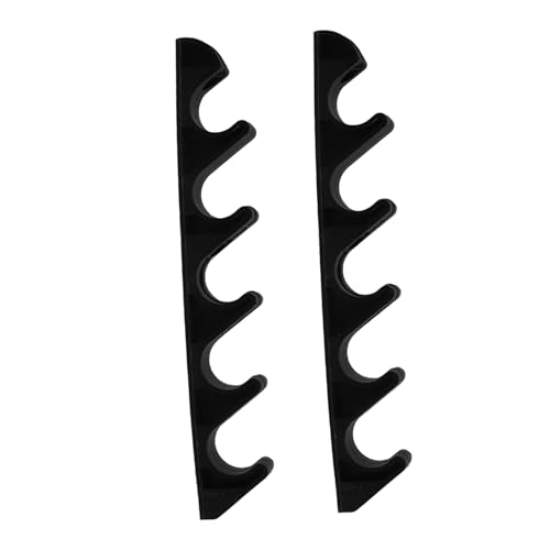 TOPPERFUN 2 Stück Liegekonnektor Anpassungshalterung der Reichstuhlanpassung Outdoor -Stuhl -Einstellungsschnalle Office Chair Support Segaler Outdoor Stuhl -Sachbuch Plastik Black von TOPPERFUN
