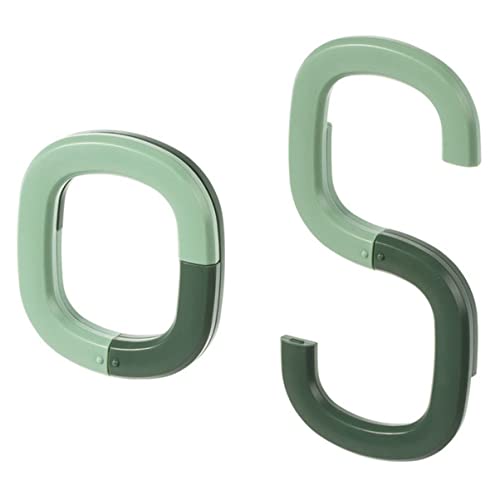 TOPPERFUN 2 Stück Multifunktionale S Haken Küche Bad Handtuchhalter Faltbare Kunststoffhaken zum Aufhängen von Handtüchern Mänteln und TOPPERFUN 2 Stück Multifunktionale S Haken Küche Bad Handtuchhalter Faltbare Kunststoffhaken zum Aufhängen von Handtüchern Mänteln und von TOPPERFUN