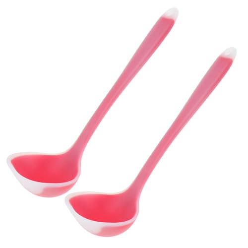 TOPPERFUN 2 Stück Silikon Suppenlöffel Langgriff Ergonomisch Hitzebeständig Bpa Frei Leicht Tragbar für Kochen Picknick Küchenhelfer Langlebig und Komfortabel TOPPERFUN 2 Stück Silikon Suppenlöffel Langgriff Ergonomisch Hitzebeständig Bpa Frei Leicht Tragbar für Kochen Picknick Küchenhelfer Langlebig und Komfortabel von TOPPERFUN