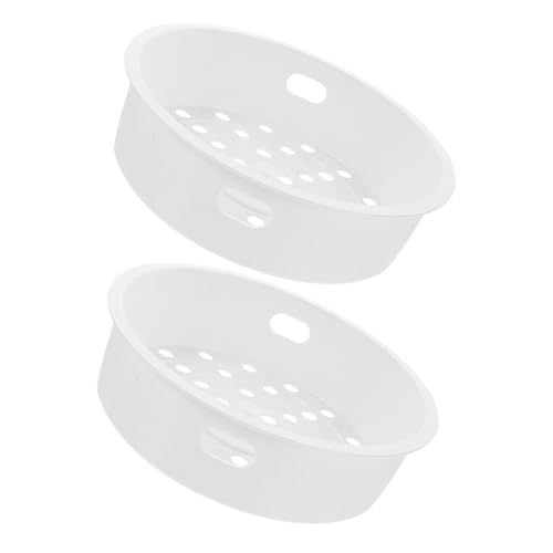 TOPPERFUN 2 Stück Teiliges Dampfgareinsatz Dickem Hitzebeständigem Material Stabiler Dämpfer für Reiskocher Kugelform für Dampfnudeln Dim Sum Gemüse und Meeresfrüchte Leicht zu Reinigen TOPPERFUN 2 Stück Teiliges Dampfgareinsatz Dickem Hitzebeständigem Material Stabiler Dämpfer für Reiskocher Kugelform für Dampfnudeln Dim Sum Gemüse und Meeresfrüchte Leicht zu Reinigen von TOPPERFUN