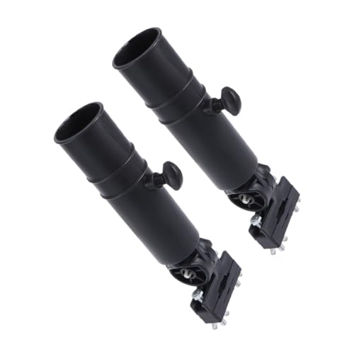 TOPPERFUN 2 Stück Teiliges Verstellbares Golf Einkaufswagen Stabiler Trolley schirmständer Passend für Runde Griffschirme Unterschiedlicher Praktische Lagerung für Unterwegs von TOPPERFUN