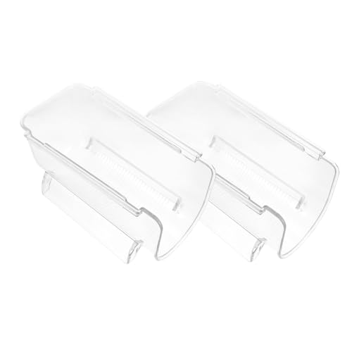 TOPPERFUN 2 Stück Transparenter Weinregal aus Stabilem Kunststoff Rutschfester Flaschenhalter für Weinflaschen Platzsparendes Weinaufbewahrungs Displayregal für Zuhause Glatte Oberfläche TOPPERFUN 2 Stück Transparenter Weinregal aus Stabilem Kunststoff Rutschfester Flaschenhalter für Weinflaschen Platzsparendes Weinaufbewahrungs Displayregal für Zuhause Glatte Oberfläche von TOPPERFUN