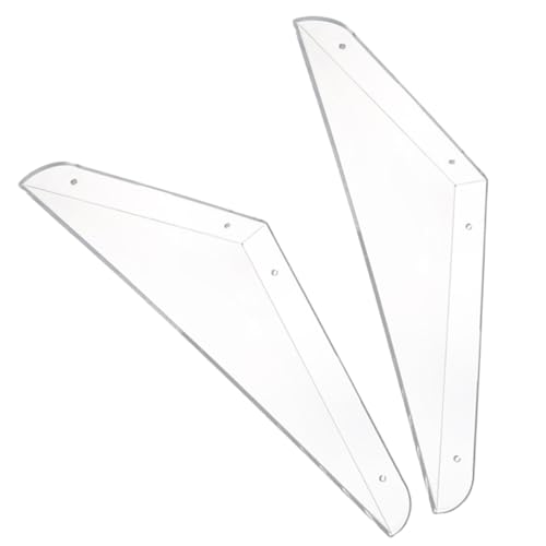 TOPPERFUN 2 Stück Wandregal aus Transparentes Floating Shelf Multifunktionale Aufbewahrung für Schlafzimmer Wohnzimmer und Bad Robust Leicht zu Reinigen für Moderne Wohnstile TOPPERFUN 2 Stück Wandregal aus Transparentes Floating Shelf Multifunktionale Aufbewahrung für Schlafzimmer Wohnzimmer und Bad Robust Leicht zu Reinigen für Moderne Wohnstile von TOPPERFUN