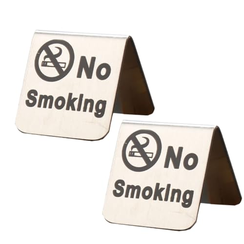 TOPPERFUN 2 Stücke Desktop-Nichtraucherschild rauchen verboten schild nicht rauchen schild Langlebiges Nichtraucher Schild Doppelseitiges Rauchverbotsschild Tisch Rauchverbotsschild TOPPERFUN 2 Stücke Desktop-Nichtraucherschild rauchen verboten schild nicht rauchen schild Langlebiges Nichtraucher Schild Doppelseitiges Rauchverbotsschild Tisch Rauchverbotsschild von TOPPERFUN