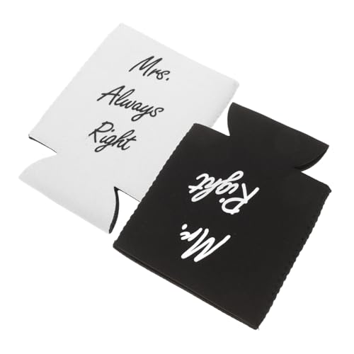 TOPPERFUN 2 Teiliges Weinglas Set Getränkekühler Abdeckung Hochzeits Und Party Gastgeschenke Für Paare Ihre Party Brautjungfern Großpackung Hochzeitsdosenkühler Outdoor Farbe von TOPPERFUN