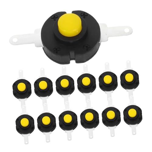 TOPPERFUN 20 Stück Selbstschließender Druckknopfschalter für Taschenlampen Mikroschalter Ersatz für DIY Projekte Zuverlässige Stromversorgung für Notfälle TOPPERFUN 20 Stück Selbstschließender Druckknopfschalter für Taschenlampen Mikroschalter Ersatz für DIY Projekte Zuverlässige Stromversorgung für Notfälle von TOPPERFUN