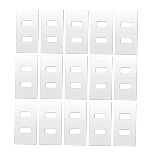 TOPPERFUN 24 Stück PVC Reparatur Tabs für Jalousien Selbstklebende Ersatzteile für Vertikale Fensterblenden Langlebige und Einfach zu Installierende Blind Fixierer TOPPERFUN 24 Stück PVC Reparatur Tabs für Jalousien Selbstklebende Ersatzteile für Vertikale Fensterblenden Langlebige und Einfach zu Installierende Blind Fixierer von TOPPERFUN