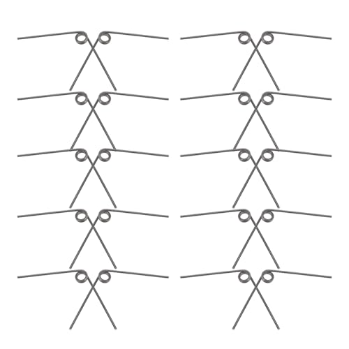TOPPERFUN 25 Stück Teiliges Edelstahl Torsionsfeder Ersatzfedern V-förmig Links Rechts für Gartenschere Pruners DIY Feder Reparatur Werkzeug Langlebig Rostfrei von TOPPERFUN