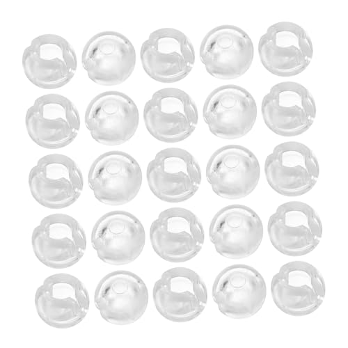 TOPPERFUN 25Stücke Perlenkettenstopper für Transparente Quetschstopper für Jalousien Langlebige Blindketten Schnallen Sicheres Design für Einfache Anwendung von TOPPERFUN