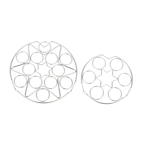 TOPPERFUN 2Stücke Eier Racks Resistente Eierhalter für Dampfgarer und Heißluftfritteuse Leicht zu Reinigen Langlebig TOPPERFUN 2Stücke Eier Racks Resistente Eierhalter für Dampfgarer und Heißluftfritteuse Leicht zu Reinigen Langlebig von TOPPERFUN
