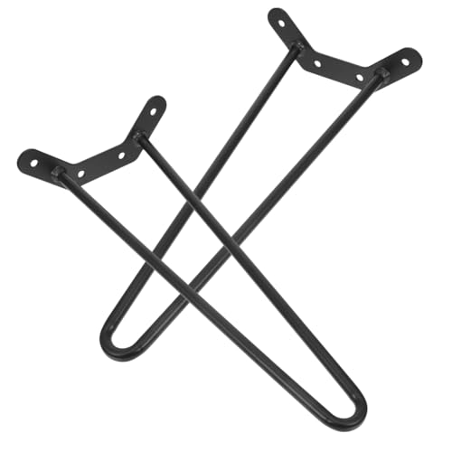 TOPPERFUN 2stücke Haarnadel Tischbeine Langlebige Und Stabile Möbelbeine Für -tische Und Schreibtische Einfach Zu Montieren Und Vielseitig Einsetzbar von TOPPERFUN