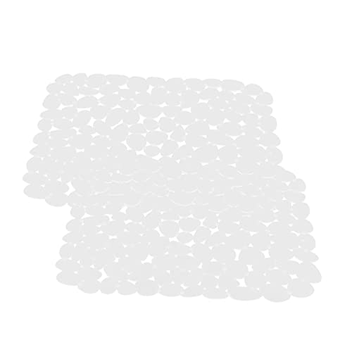 TOPPERFUN 2Stücke Rutschfeste Waschbeckenmatte aus PVC Hohldesign für Optimale Entwässerung Hitzebeständig Langlebig und Sicher für Küchenspülen und Abtropfbedarfe TOPPERFUN 2Stücke Rutschfeste Waschbeckenmatte aus PVC Hohldesign für Optimale Entwässerung Hitzebeständig Langlebig und Sicher für Küchenspülen und Abtropfbedarfe von TOPPERFUN
