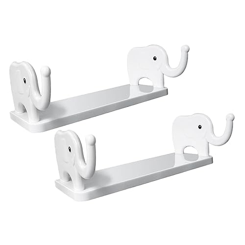 TOPPERFUN 2stücke Wandregal Bohren Kleben Sie Die Schwebenden Für Büro Badezimmer Küche Und Schlafzimmer Platzsparend Und Elegant Robustem Material von TOPPERFUN