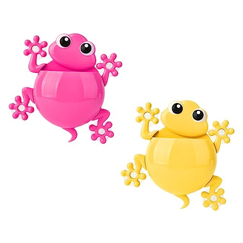 TOPPERFUN 2Stücke Zahnbürstenhalter für Cartoon Gecko mit Saugnapf Platzsparendes Design für Glatte Oberflächen Lustige Tierfiguren Leicht zu Installieren und Sicher für Wände TOPPERFUN 2Stücke Zahnbürstenhalter für Cartoon Gecko mit Saugnapf Platzsparendes Design für Glatte Oberflächen Lustige Tierfiguren Leicht zu Installieren und Sicher für Wände von TOPPERFUN