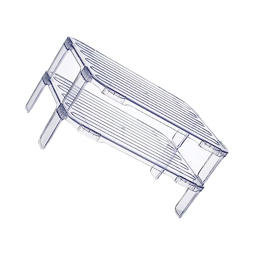 TOPPERFUN 2stücke Küchen-Organizer Aus As-Material Für Schalen Und Teller Langlebig Und Kratzfest Geeignet Für Kühlschrank Küche Und Schrank Einfach Zu Reinigen von TOPPERFUN