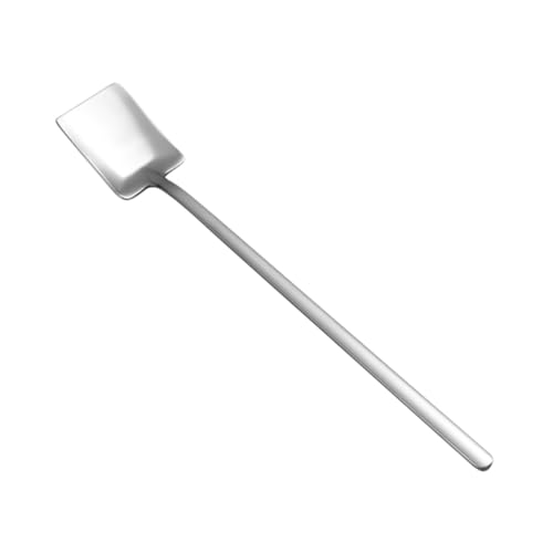 TOPPERFUN 3 Stück Edelstahl -Eisschaufel lang Schneekegellöffel Sahneschaufel Schaufeln Creme Scoop rostfreie Stahllöffel Eisportionierer Eislöffel Silver von TOPPERFUN