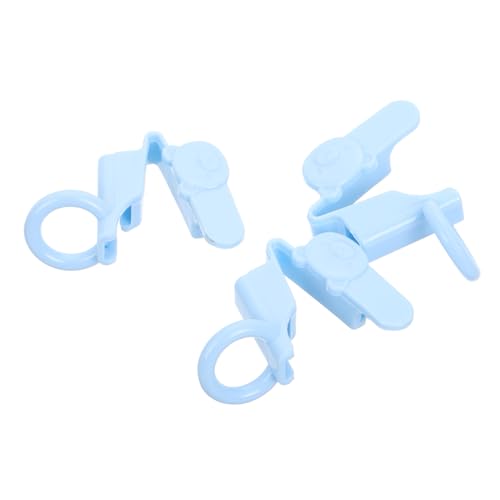 TOPPERFUN 3 Stück Essstäbchenhilfe Essstäbchenhalter Essstäbchen-Übungsbedarf kleiner Essstäbchen-Helfer kleine Essstäbchen-Helfer Essstäbchen-Clip Polypropylen (pp) Sky-blue von TOPPERFUN