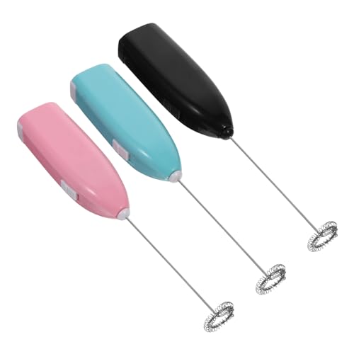 TOPPERFUN 3 Stück Handheld Epoxy Resin Rührer Mischstäbe für DIY Projekte Robust und Langlebig für Epoxidharz Mischungen Schwarz und Blau ohne Batterien von TOPPERFUN