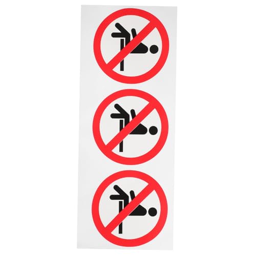 TOPPERFUN 3 Stück Selbstklebende Warnaufkleber Nicht Sitzen Abziehbare Sicherheitshinweise für Werkstatt Lager Baustelle Wetterfest Sichtbar für Glatte Oberflächen TOPPERFUN 3 Stück Selbstklebende Warnaufkleber Nicht Sitzen Abziehbare Sicherheitshinweise für Werkstatt Lager Baustelle Wetterfest Sichtbar für Glatte Oberflächen von TOPPERFUN