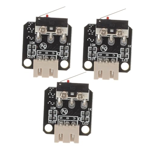 TOPPERFUN 3 Stück Teiliges Mechanisches Endschalter modul Drucker Kompakte Mikroschalter zubehörteile Kompatibel Ender Langlebig und Präzise für X Y Z achsensteuerung TOPPERFUN 3 Stück Teiliges Mechanisches Endschalter modul Drucker Kompakte Mikroschalter zubehörteile Kompatibel Ender Langlebig und Präzise für X Y Z achsensteuerung von TOPPERFUN