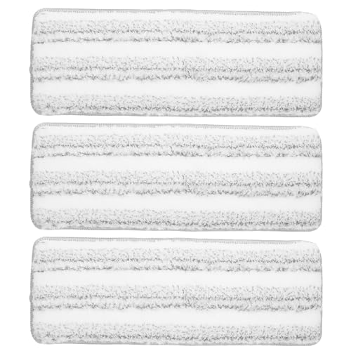 TOPPERFUN 3 Stück Wischmopp Ersatzpads Wiederverwendbare Bodenwischpads für Verschiedene Oberflächen für Fliesen und Waschbar und Saugfähig TOPPERFUN 3 Stück Wischmopp Ersatzpads Wiederverwendbare Bodenwischpads für Verschiedene Oberflächen für Fliesen und Waschbar und Saugfähig von TOPPERFUN