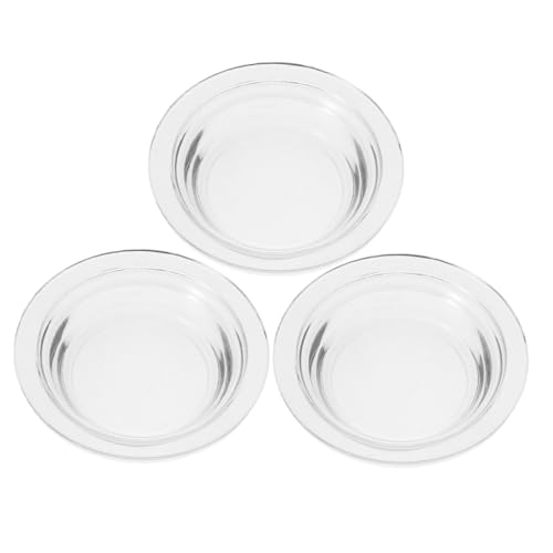 TOPPERFUN 3 Stücke Aromatherapieschale Aus Glas Wachswärmertablett Aroma Gericht Ölwärmer Aromaplatte Wachs-schmelz-Liner Wachstablett Wachsschmelzhalterbecher Transparent TOPPERFUN 3 Stücke Aromatherapieschale Aus Glas Wachswärmertablett Aroma Gericht Ölwärmer Aromaplatte Wachs-schmelz-Liner Wachstablett Wachsschmelzhalterbecher Transparent von TOPPERFUN